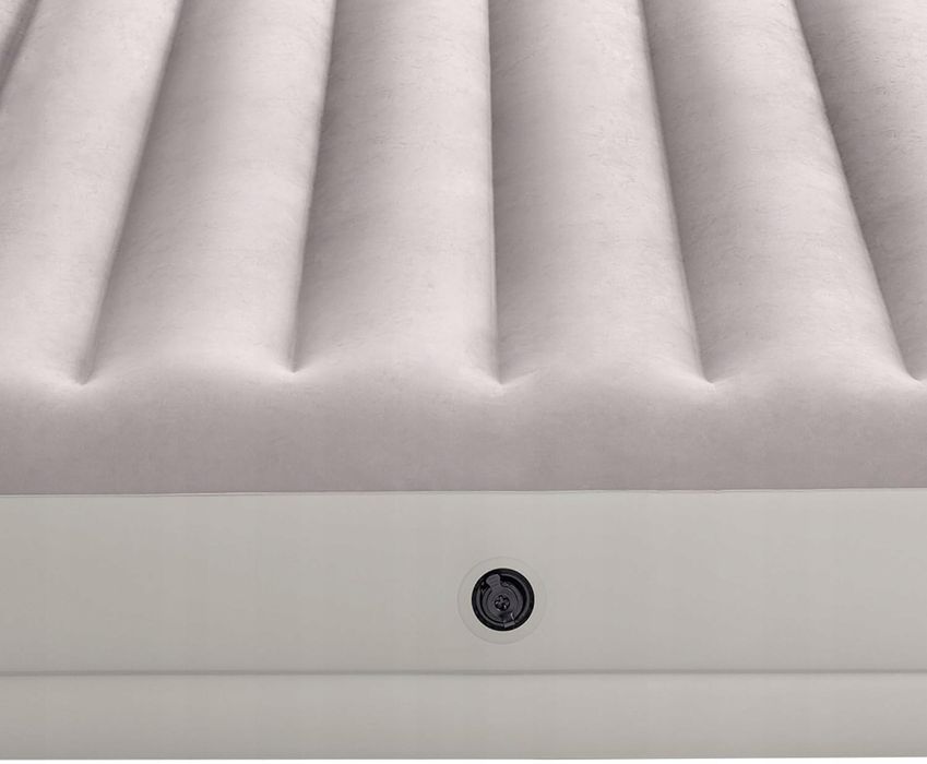 Materac Dwuosobowy Intex 203 x 152 cm szary