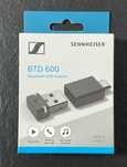 Adapter Bluetooth USB Sennheiser BTD 600 z kodekami audio AptX