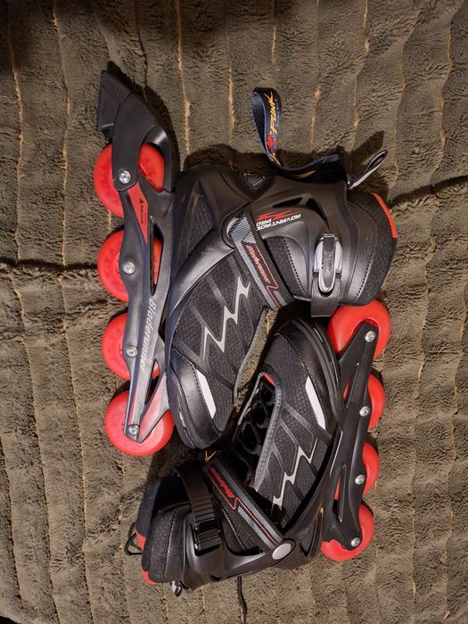 Rolki K2 z kółkami led i paseczkami cyberpunk