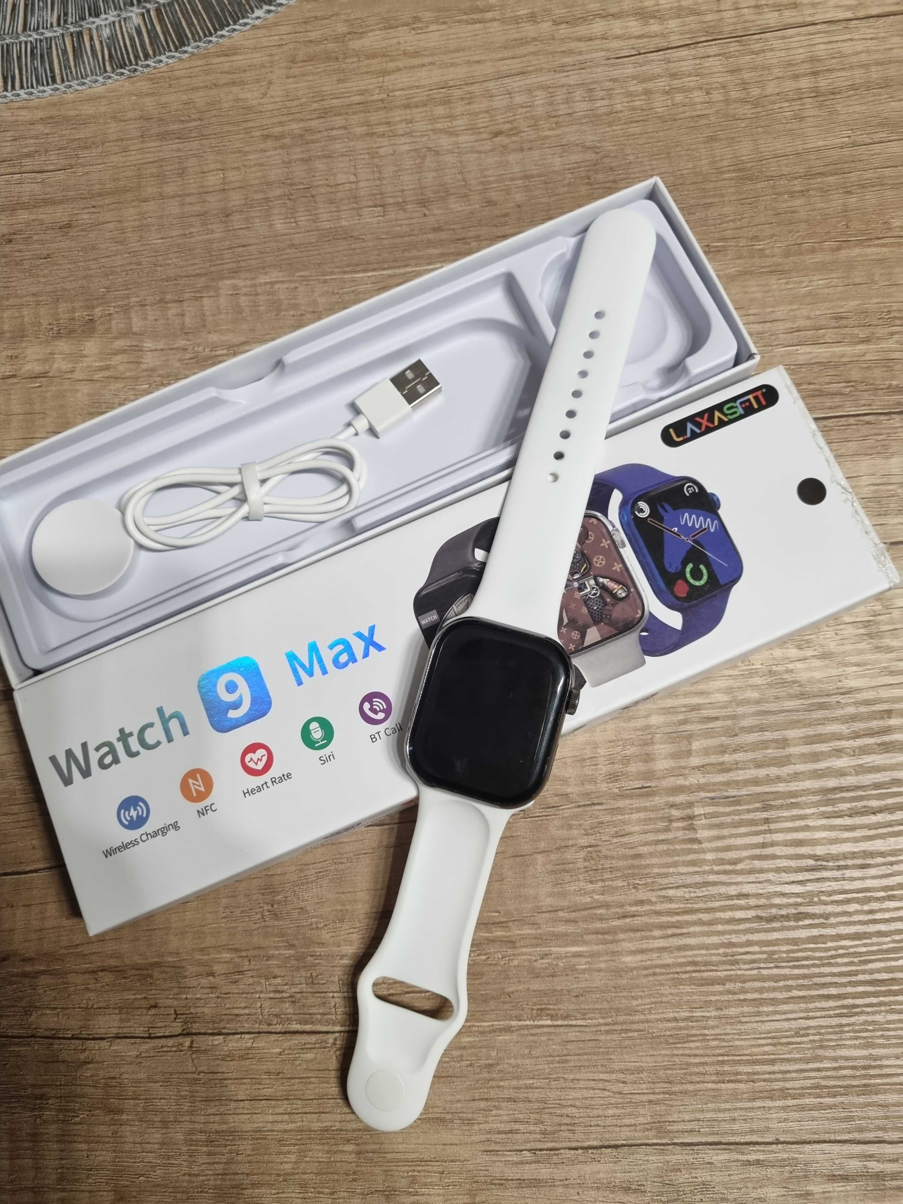 Smartwatch bialy S9 Max