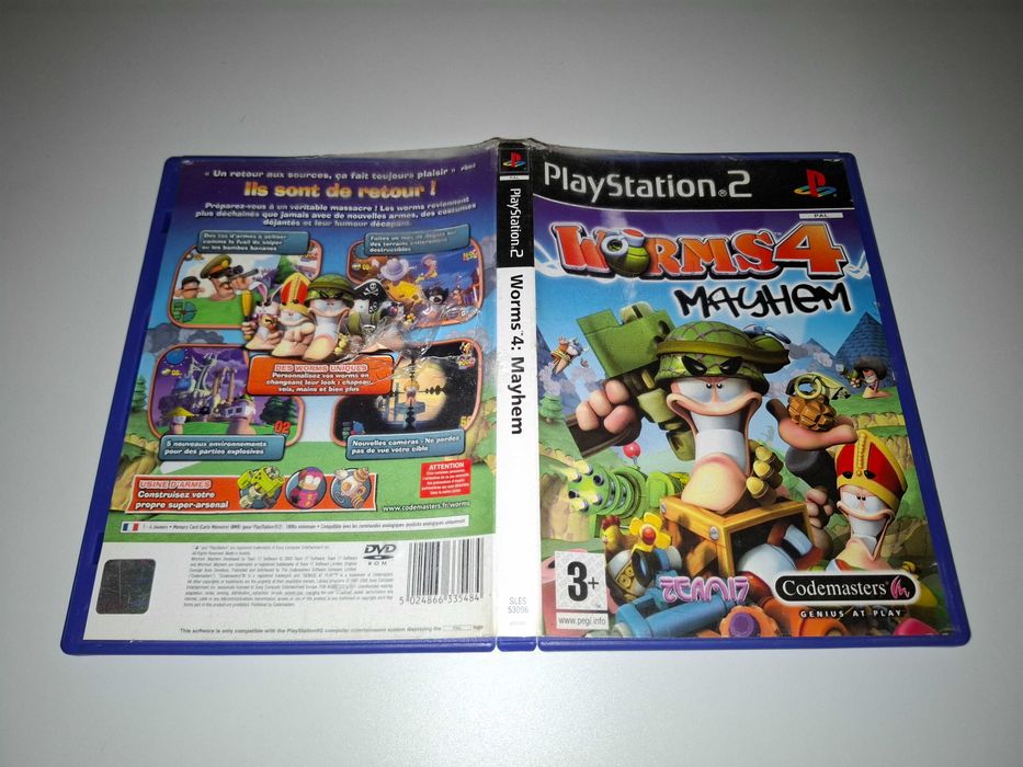 Worms 4 Mayhem - Sony PS2