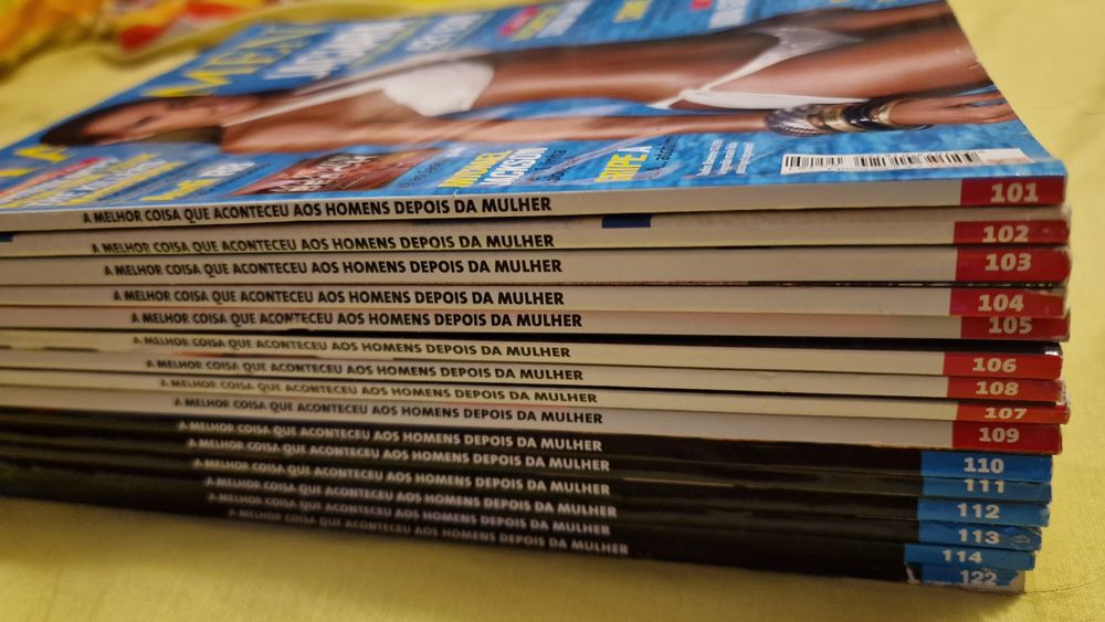 Revistas Maxim e Maxmen em bom estado.