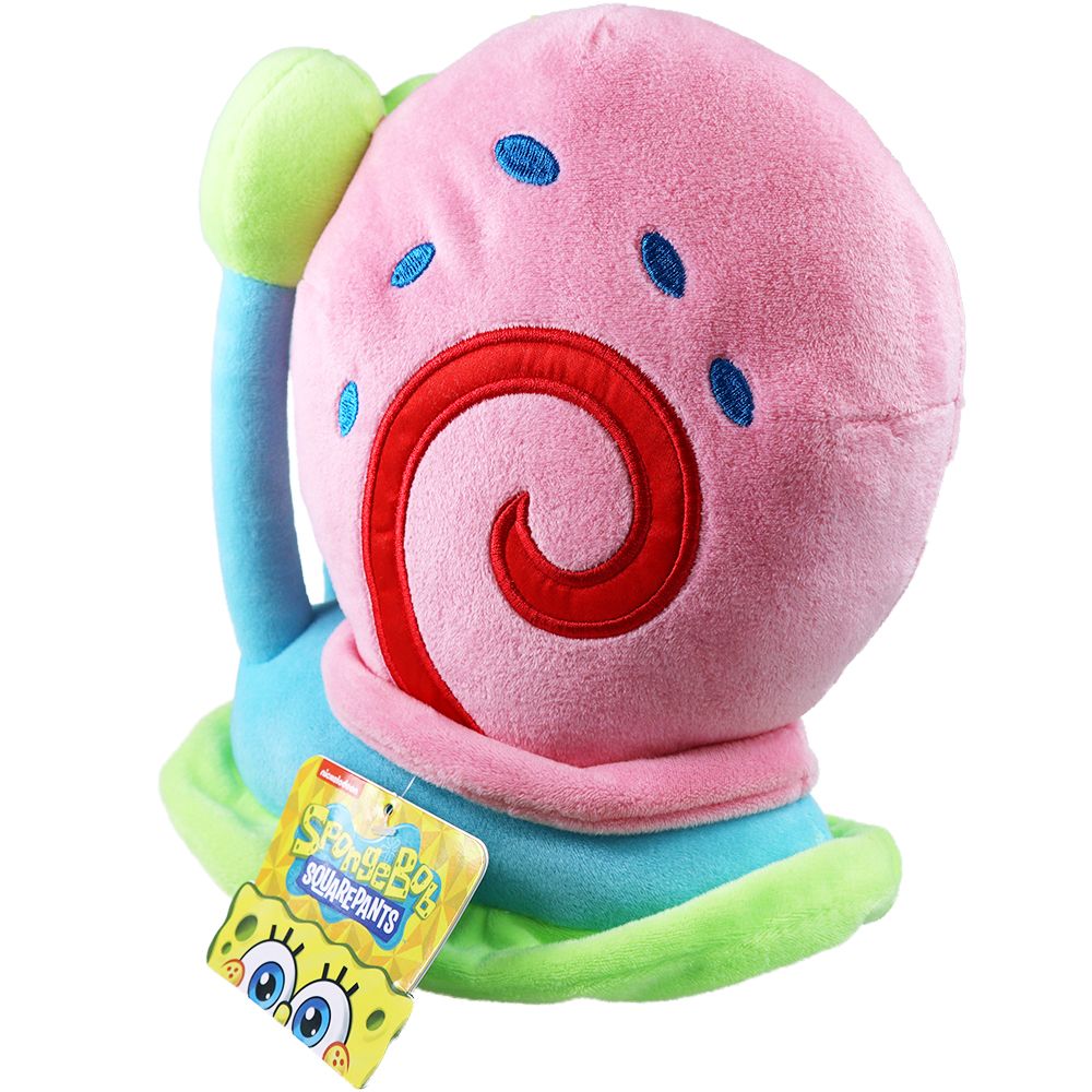 Duży Pluszowy Ślimak Gacek 24cm Maskotka Przytulanka Spongebob Garry
