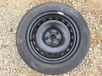 VW KOŁO ZAPASOWE 16 7J ET45 5x112 FELGA STALOWA 3C0601027A OPONA DUNLOP SP SPORT 01 215/55/R16 VW AUDI SEAT SKODA