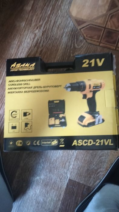 Wiertarko wkrętarka udarowa 21v