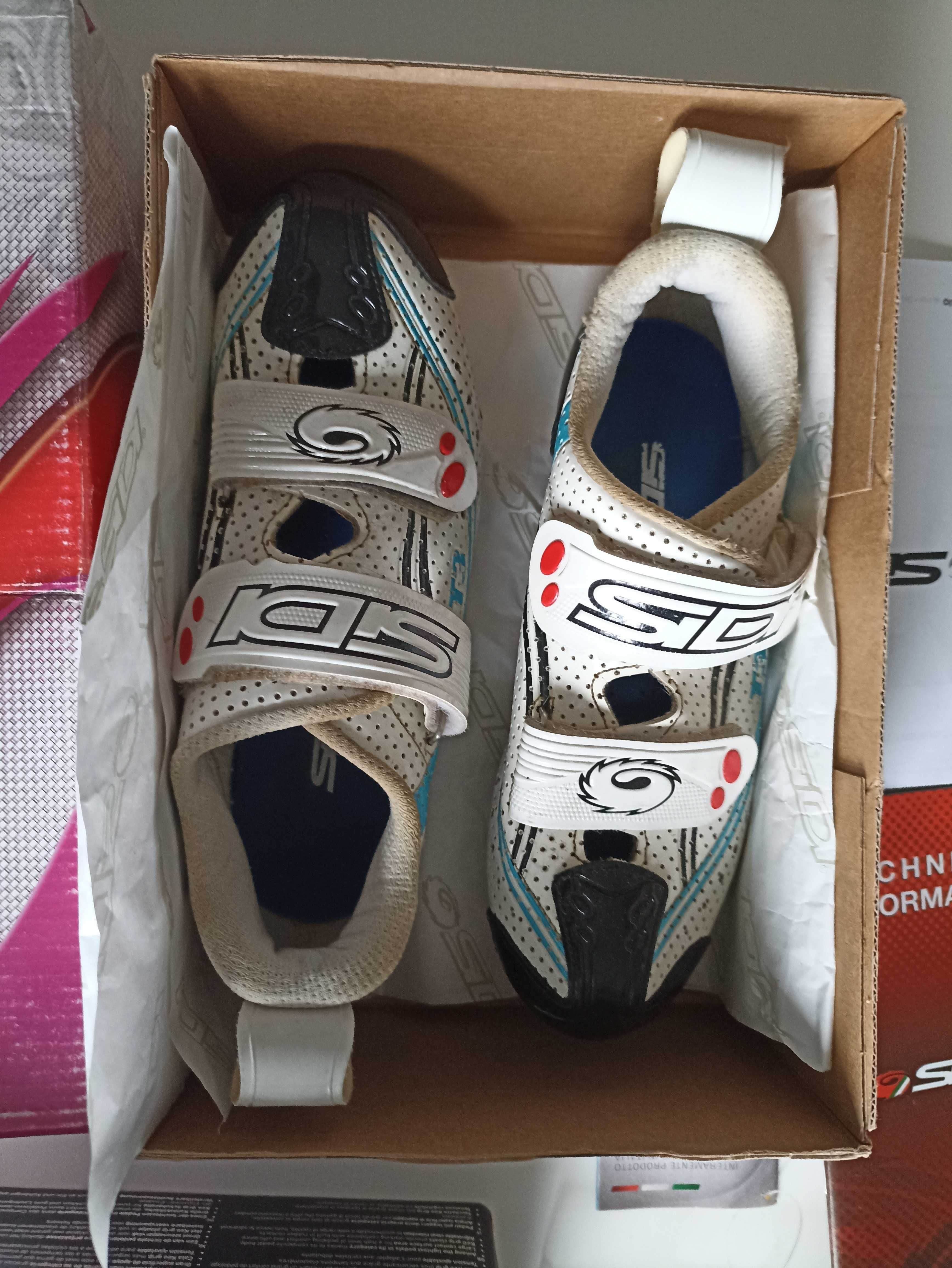 SIDI Scarpe 39,5 obuwie na rower Triathlon