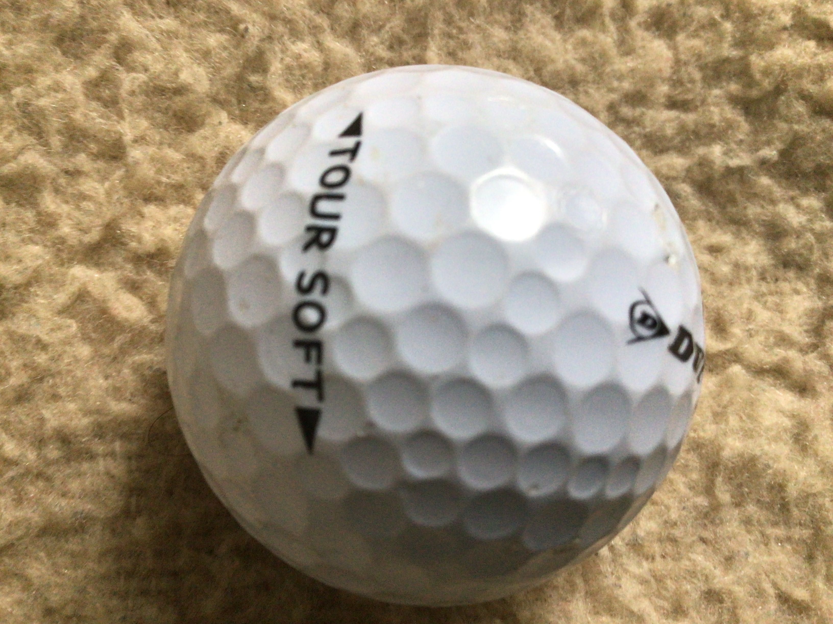Мяч для гольфа белый