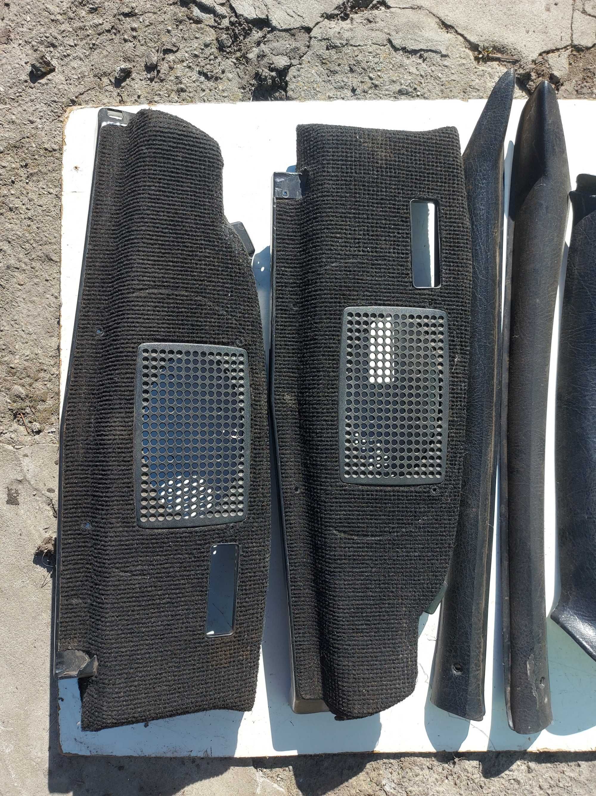 Елементи пластик салону чорного коліру VW Golf 2 GTI