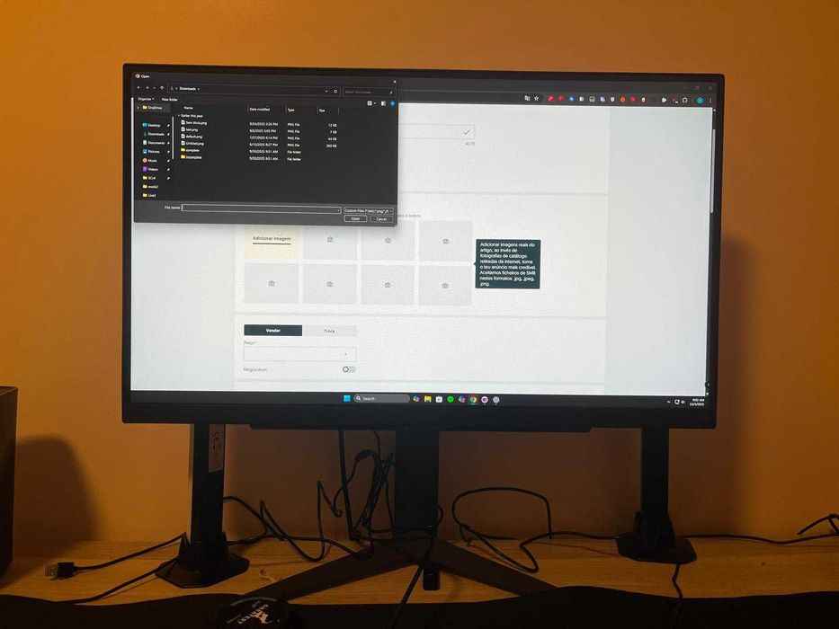 LG UltraGear 27GS75Q-B com garantia, novo