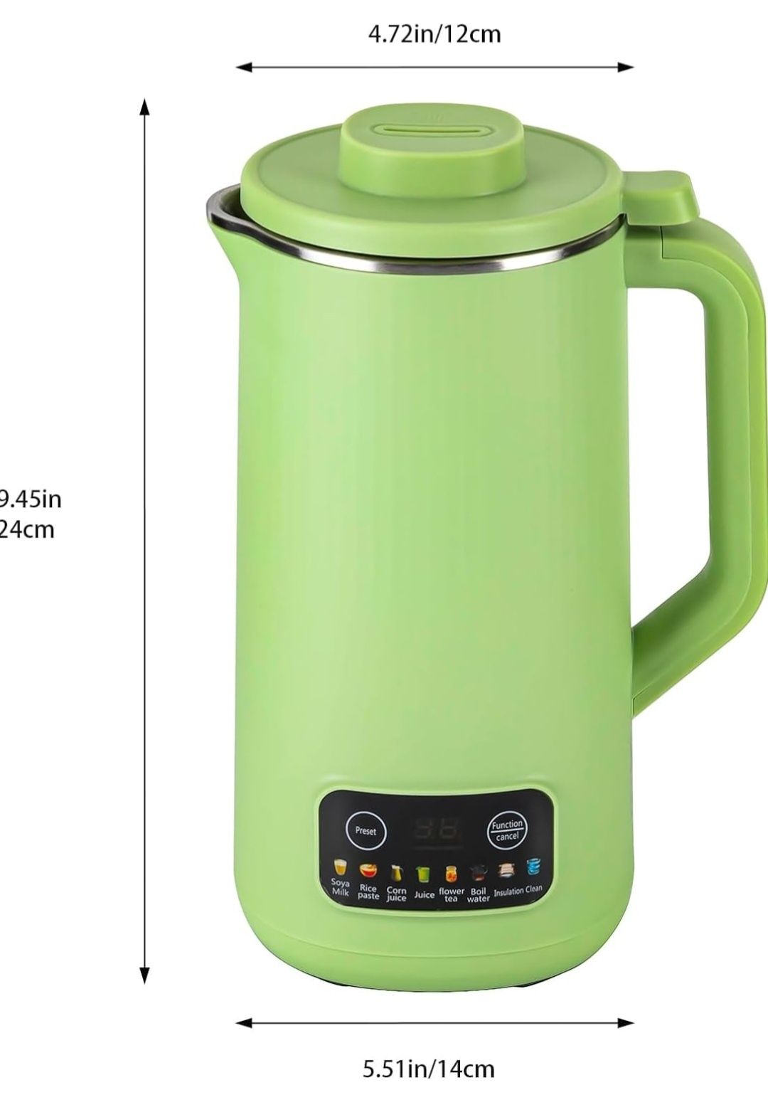 Soymilk Maker, 800 ml/28,16 uncji Smart Juicer, 600 W