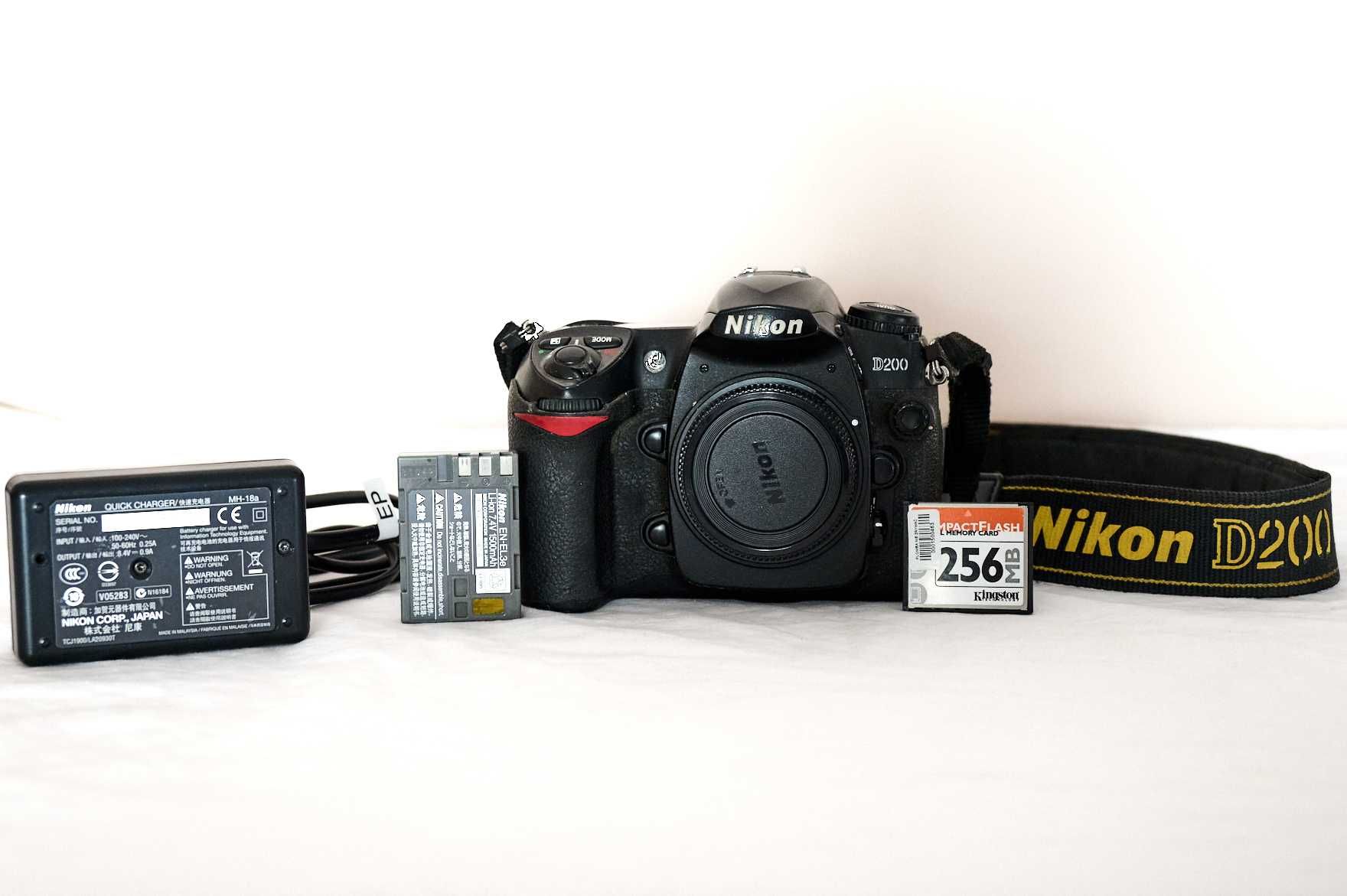 Lustrzanka Nikon D200 body