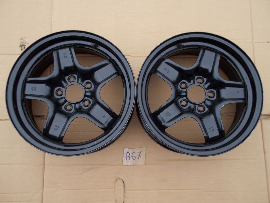 1x Felga 16 Strukturalna Opel Astra H Vectra B Zafira C Meriva A 5x110 ET39