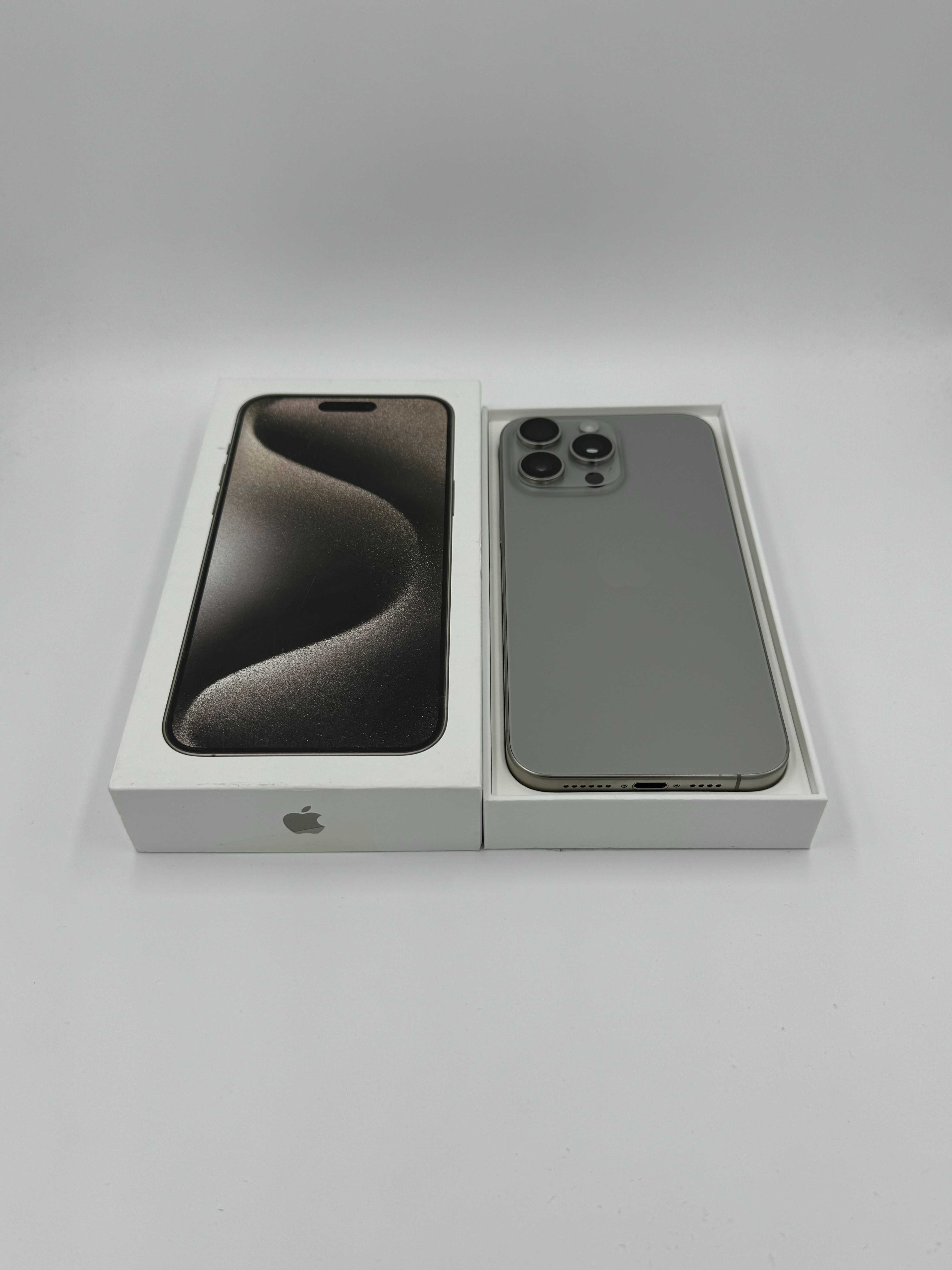 NOWY iPhone 15 PRO 128 GB Natural Titanium • GWARANCJA •