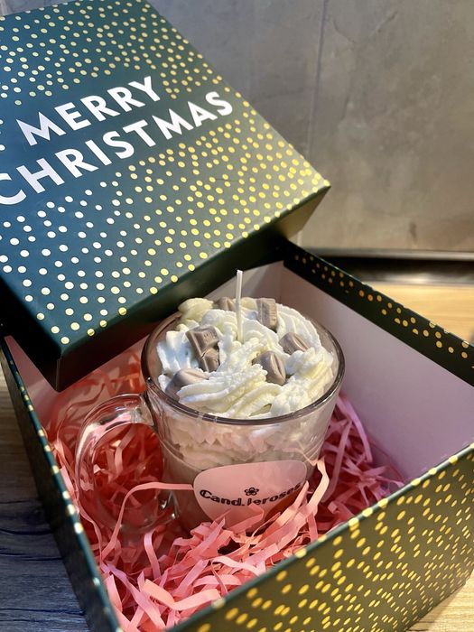 Kawowa swieca sojowa