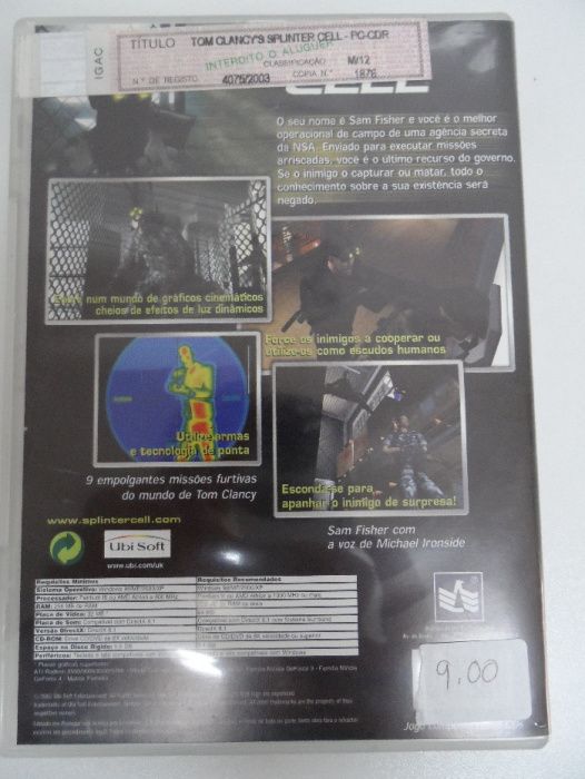 Splinter Cell e outros