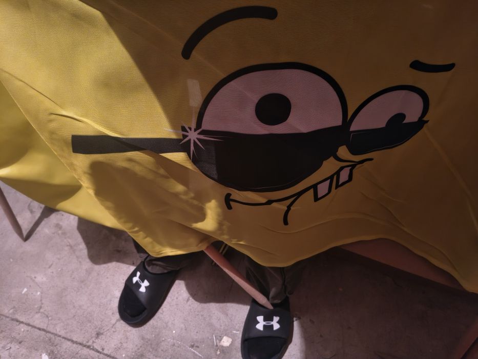 Parawan plażowy, nju mobile