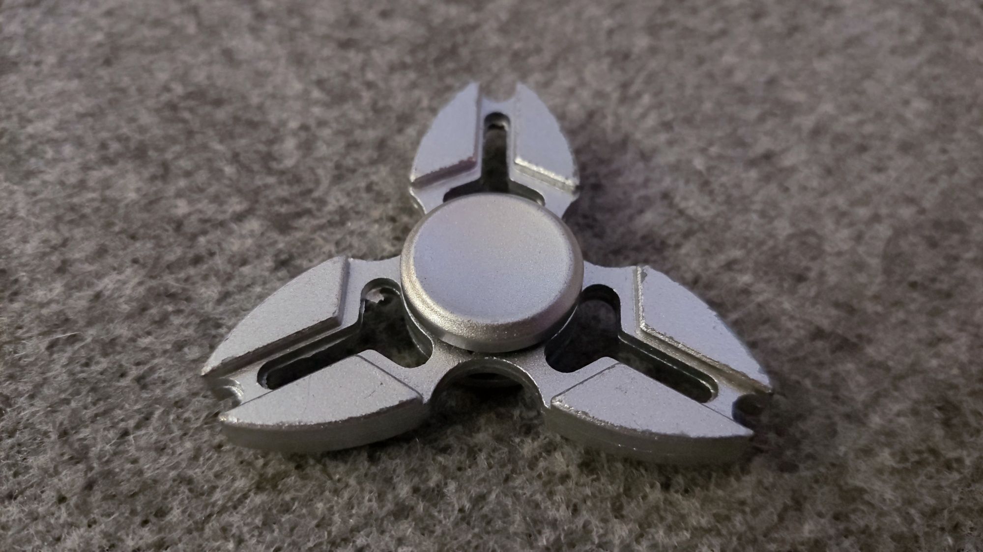 Ekskluzywne aluminiowe fidget spinnery – zestaw 3 sztuk