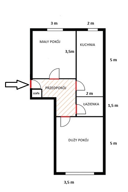 Sprzedam mieszkanie 2 pokoje Andrychów
