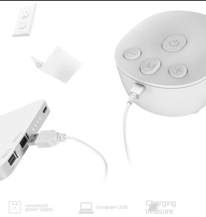 Молоковідсмоктувач електричний  MY-371, з двома пляшечками +масаж, USB