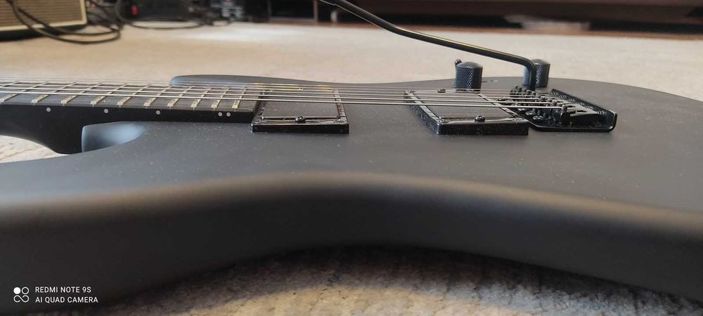 Gitara elektryczna Harley Benton HWY-25 BKS superstrat + SETUP!