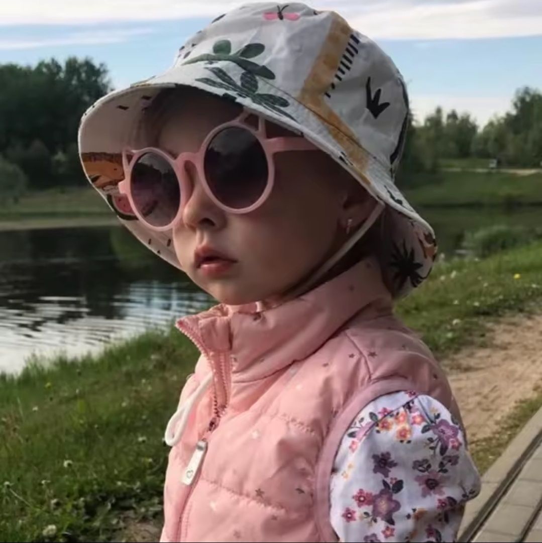 Летняя хлопковая детская панамка панама шапка шляпа кепка