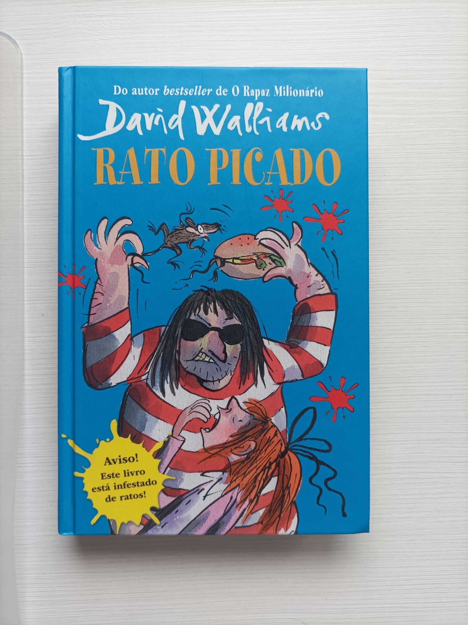 Livro "Rato Picado" de David Walliams