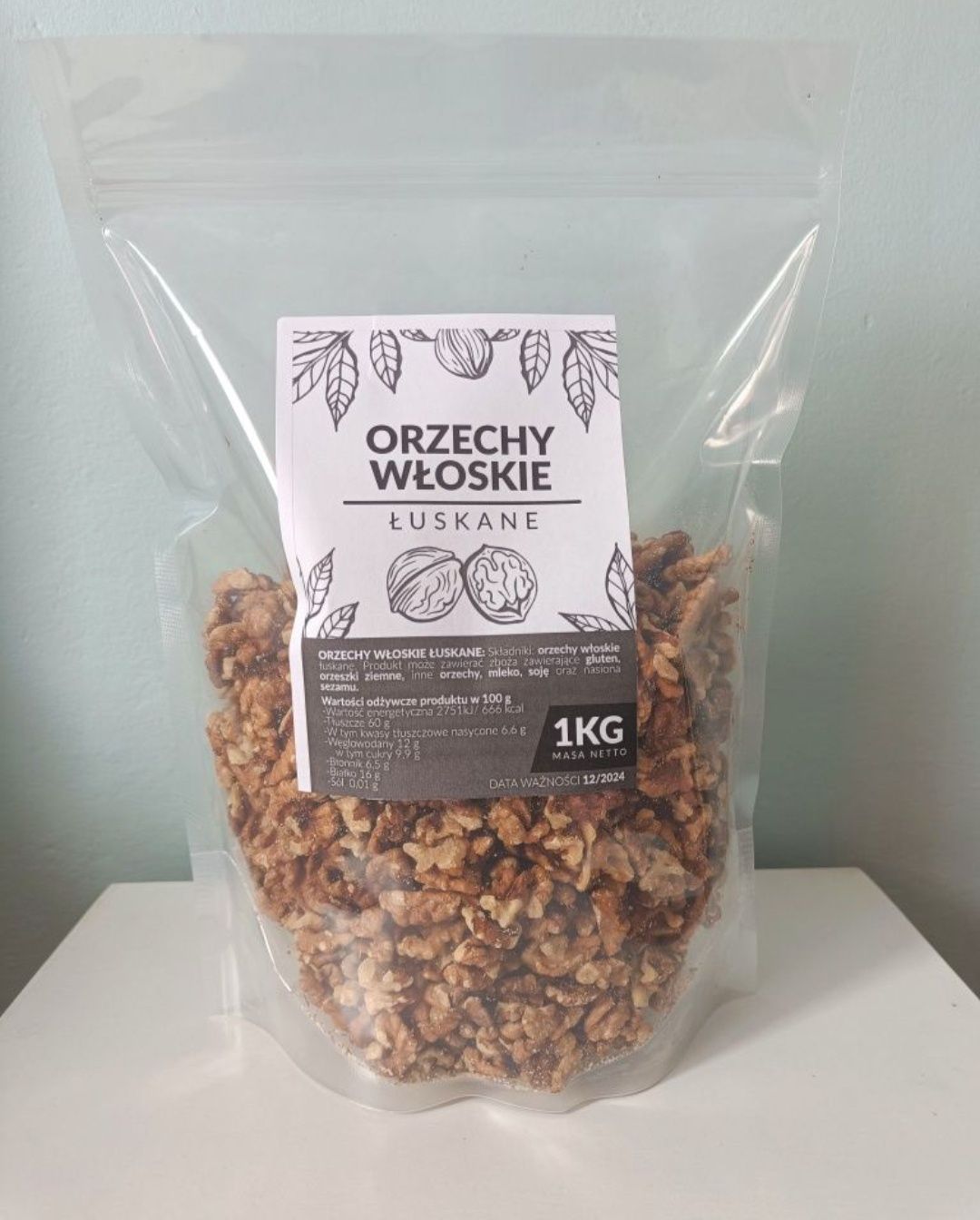 Okazja! Orzechy włoskie łuskane 1 kg