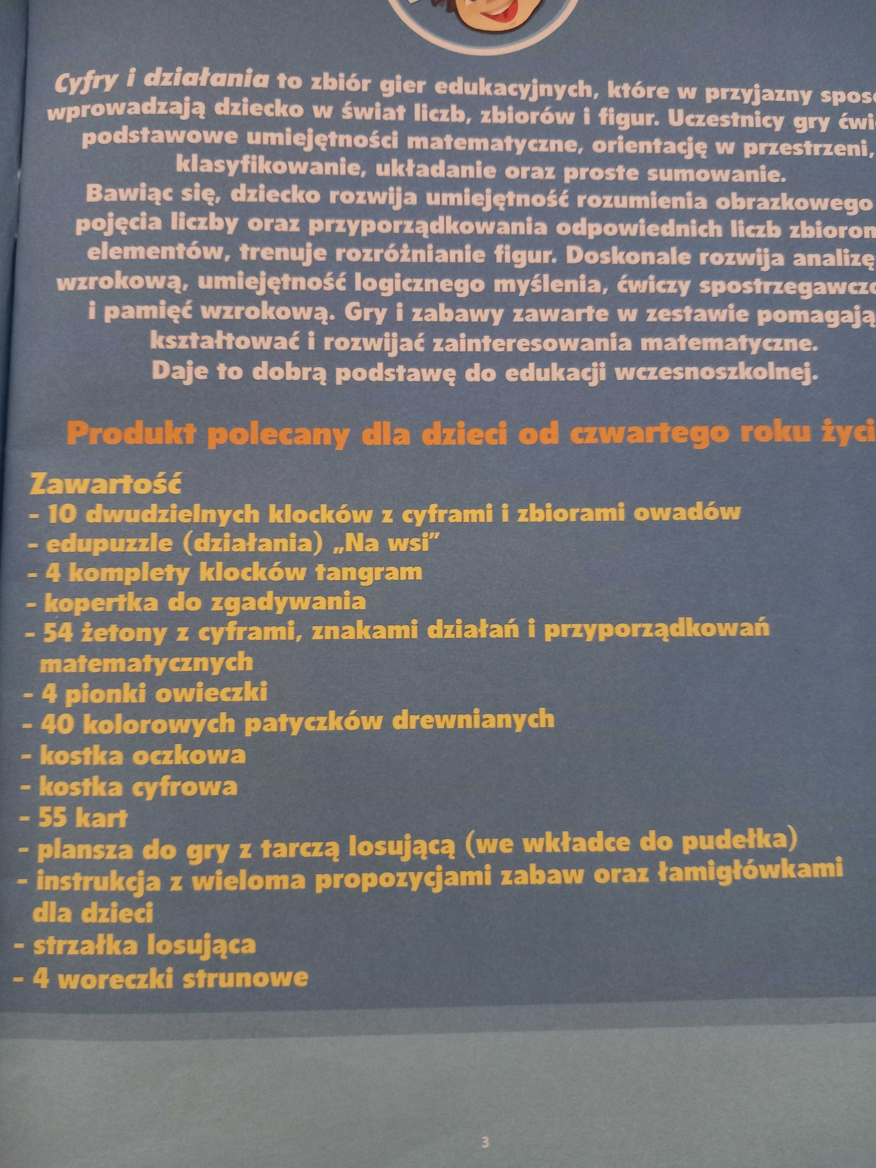 Gra edukacyjnz dla przedszkolaków