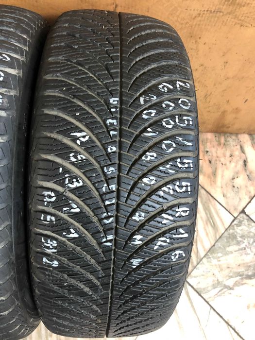 Opony Całoroczne x2 Goodyear Vector4Season 205/55R16 7mm 2018R -Montaż