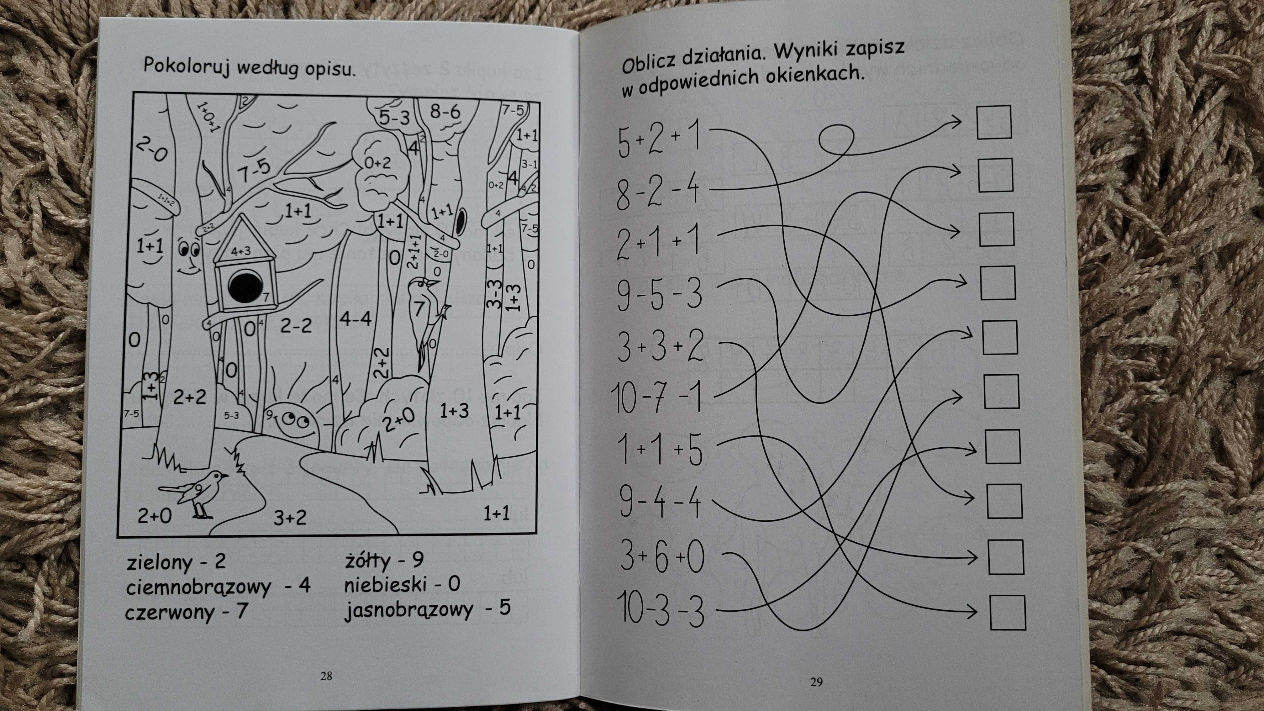 Uczę się liczyć - dodawanie i odejmowanie do 10