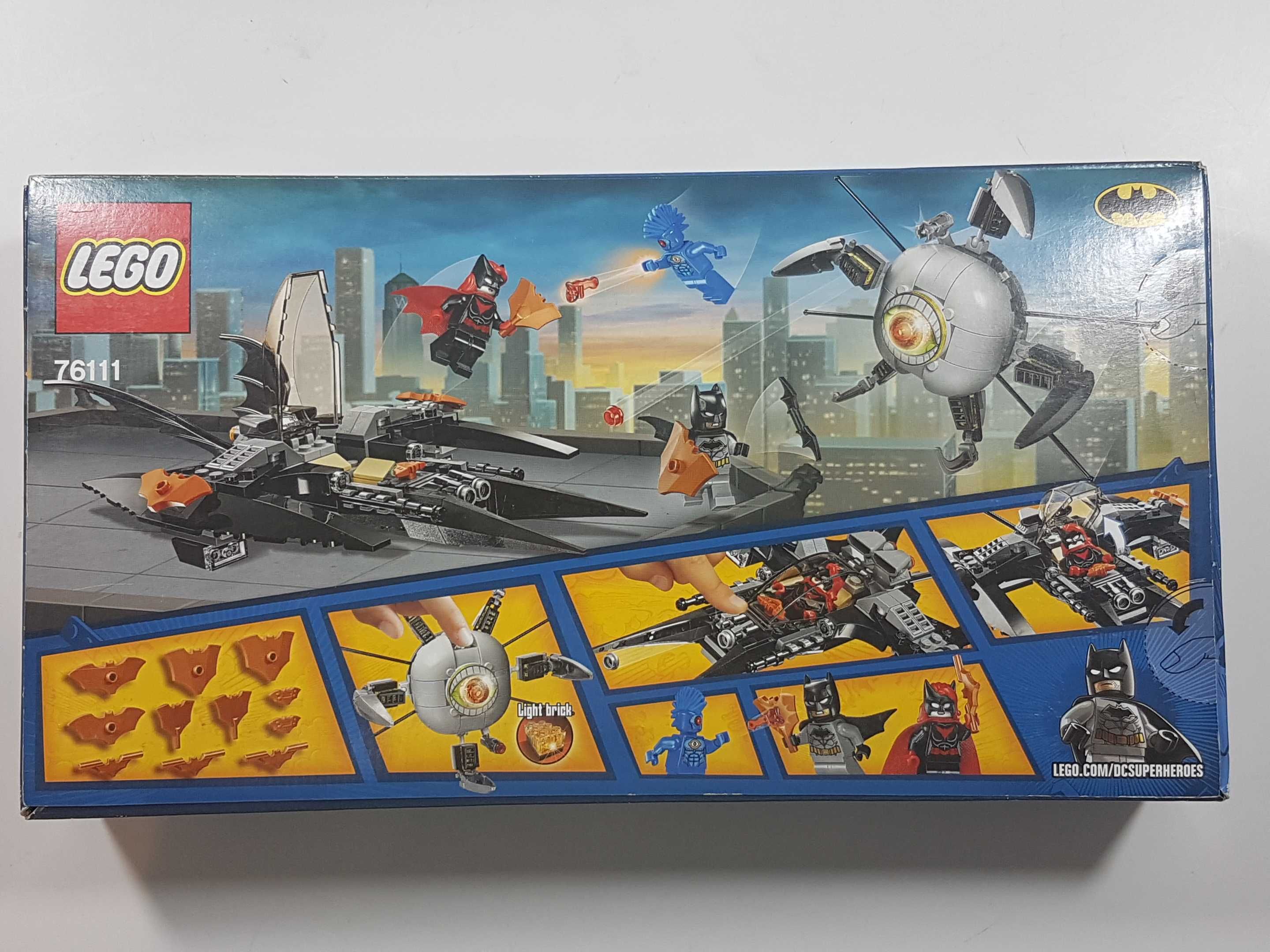 Klocki Lego Super Heroes  76111 Batman Brother Eye Pojedynek / Nowe /