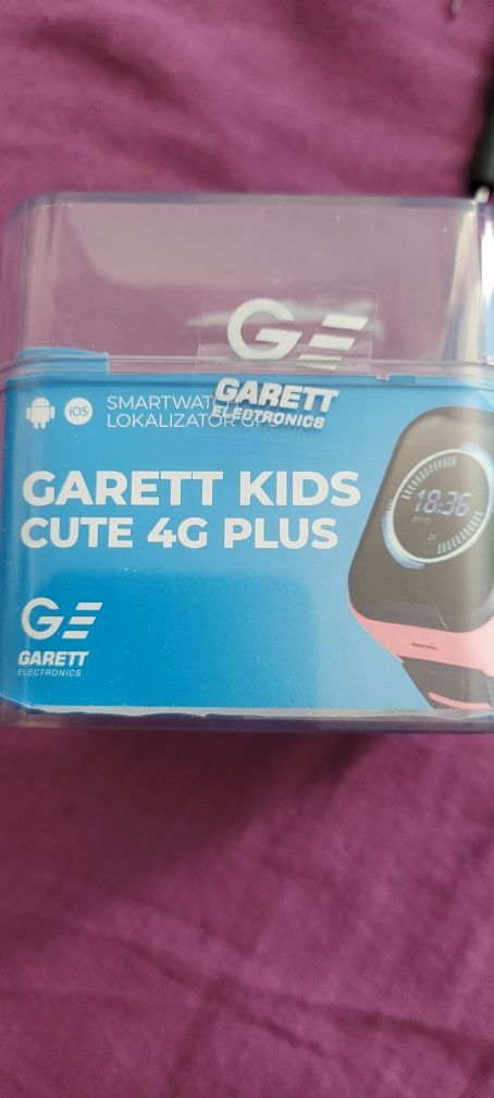 Zegarek dzieciecy na kartę sim Garett KIDS CUTE 4G PLUS