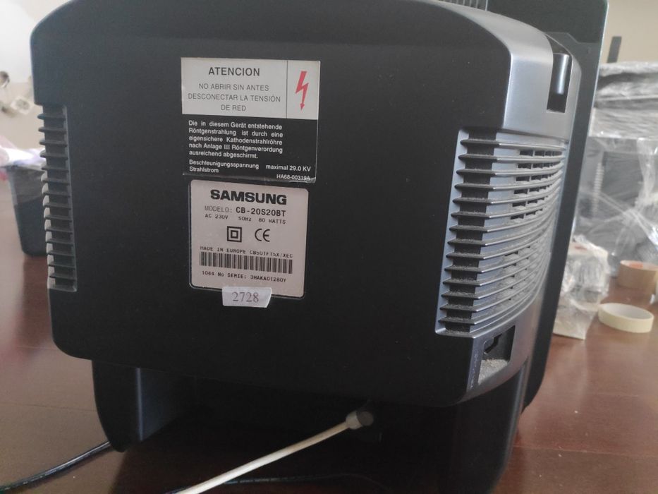 TV Samsung antiga