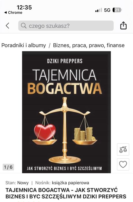 Ksiazka Tajemnice bogactwa
