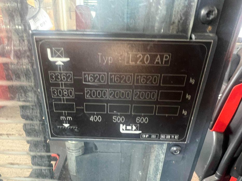 Paleciak elektryczny Linde L20 AP 330cm  2000kg 2018 rok FHP 135