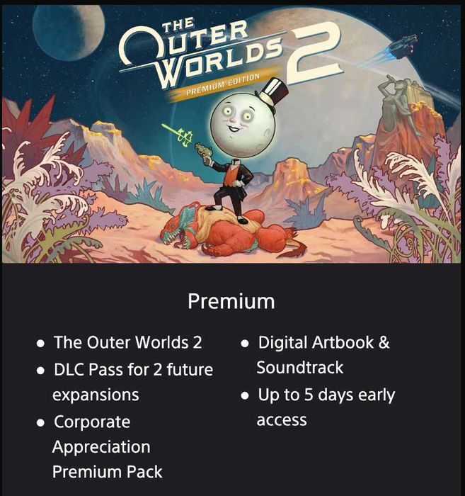 The Outer Worlds 2 PS5 Акаунт Premium Edition