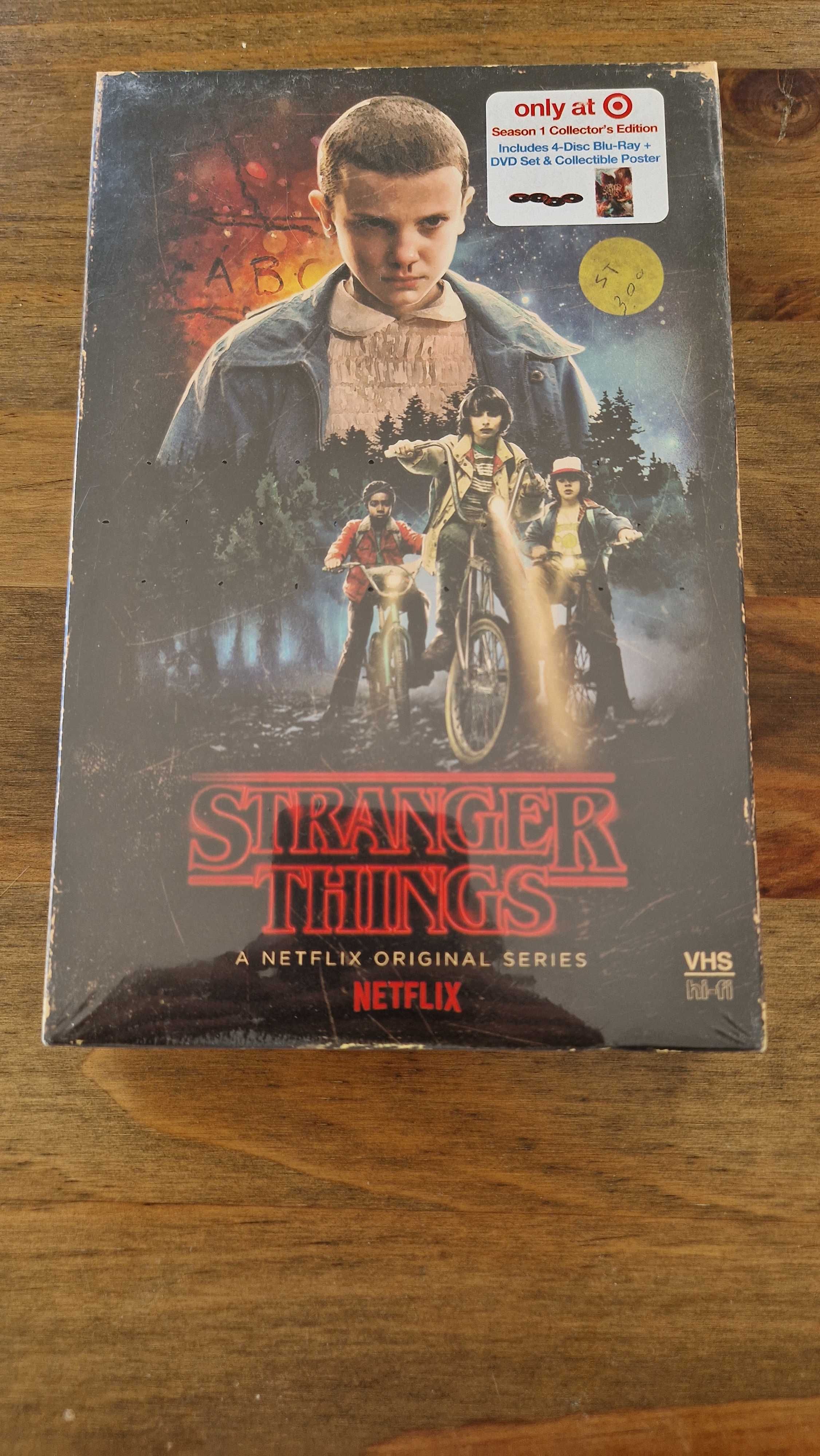 Stranger Things Season 1 - DVD + Blu-ray Collector's Edition [selado]