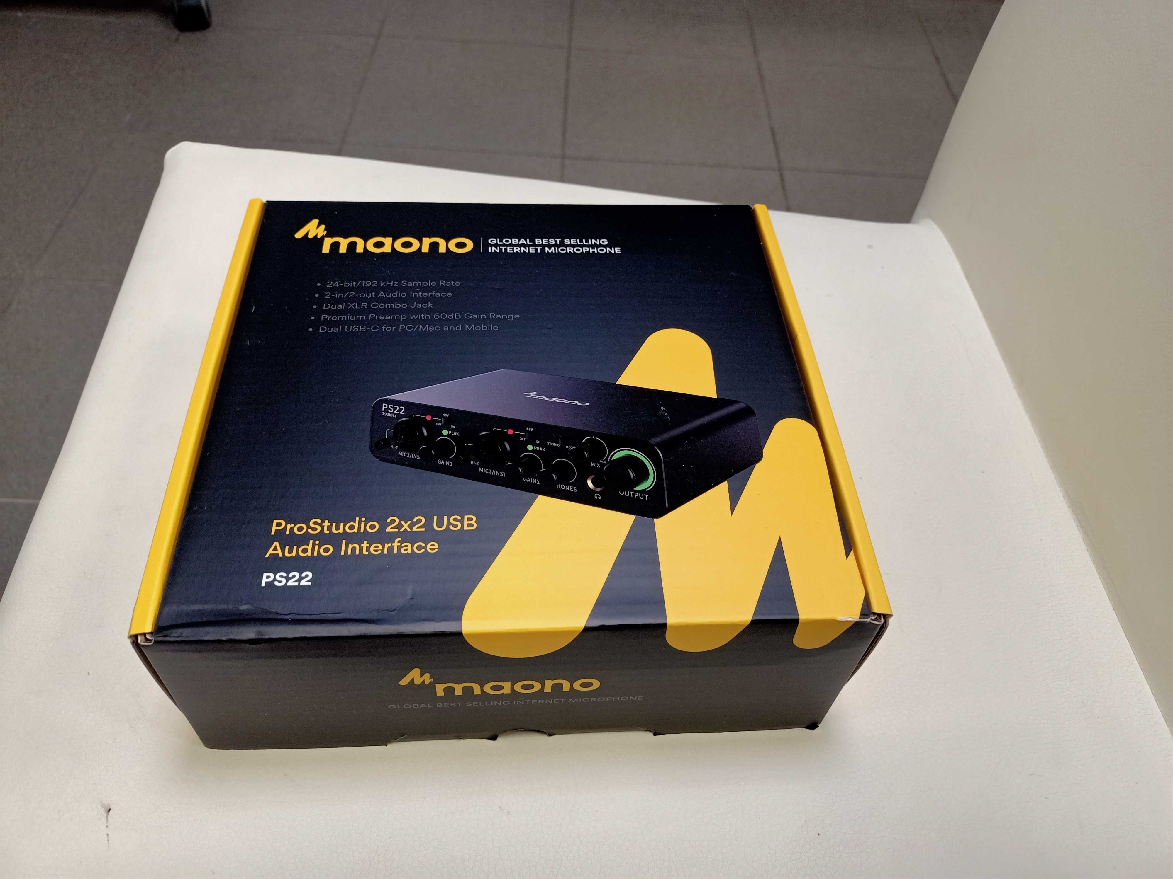 Interface audio Maono PS22