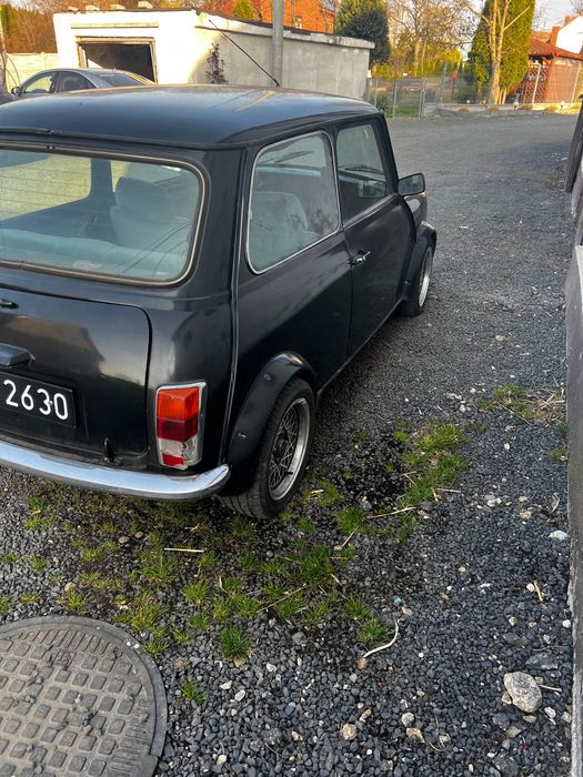 Austin mini. Mini copper. Jaś fasola