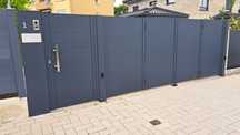 brama aluminiowa brama harmonijkowa brama składana