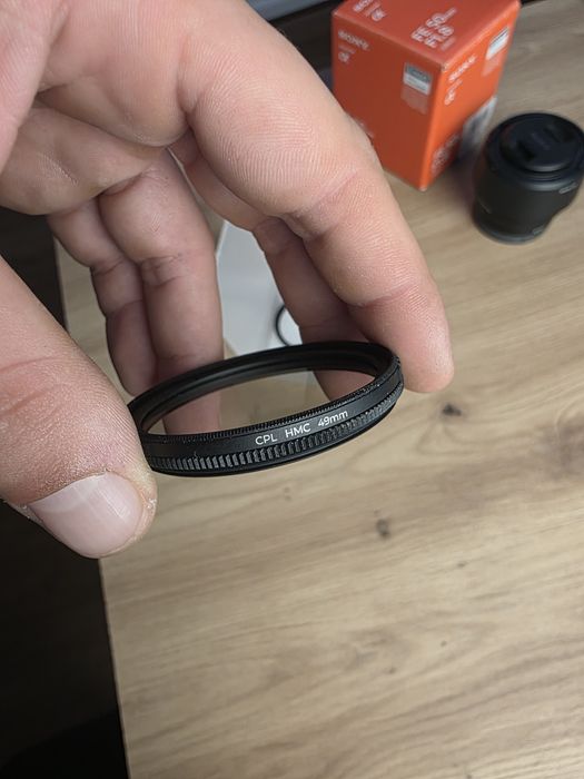 Lente Sony FE 50mm F1.8 + 2 Filtros (CPL + UV) - Novo!