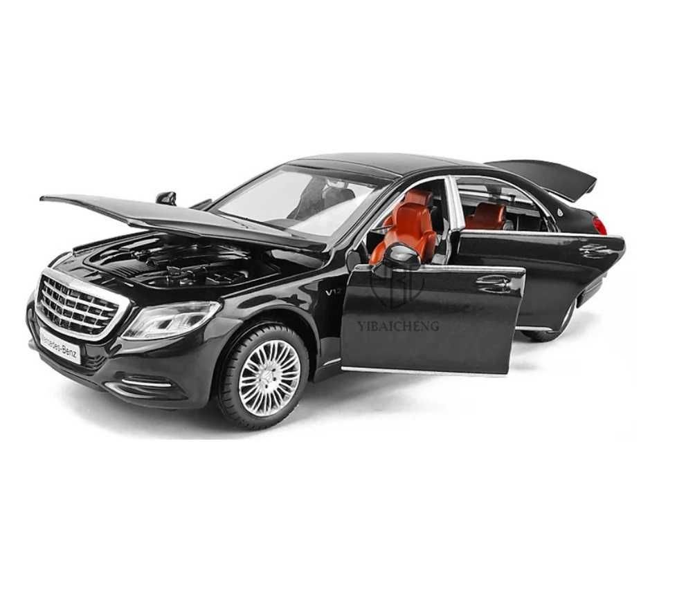 1/32 MERCEDES BENZ S600 Maybach z napędem światłami i dźwiękiem silnik