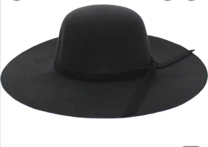 Вінтажний фетровий  жіночний капелюх