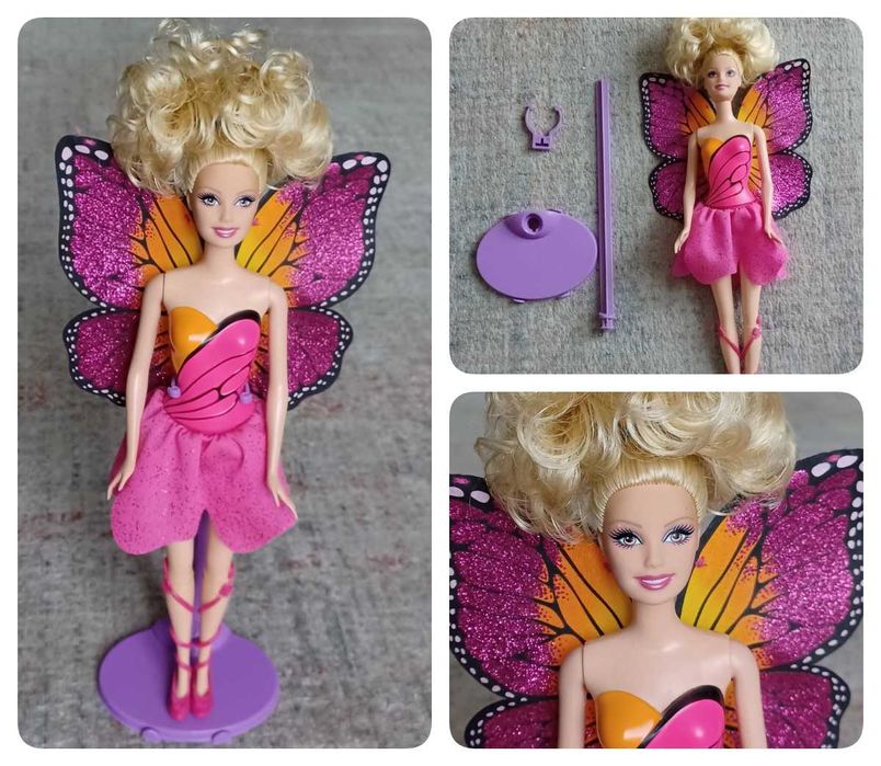 Lalka Barbie MARIPOSA - Motyl, ze skrzydłami