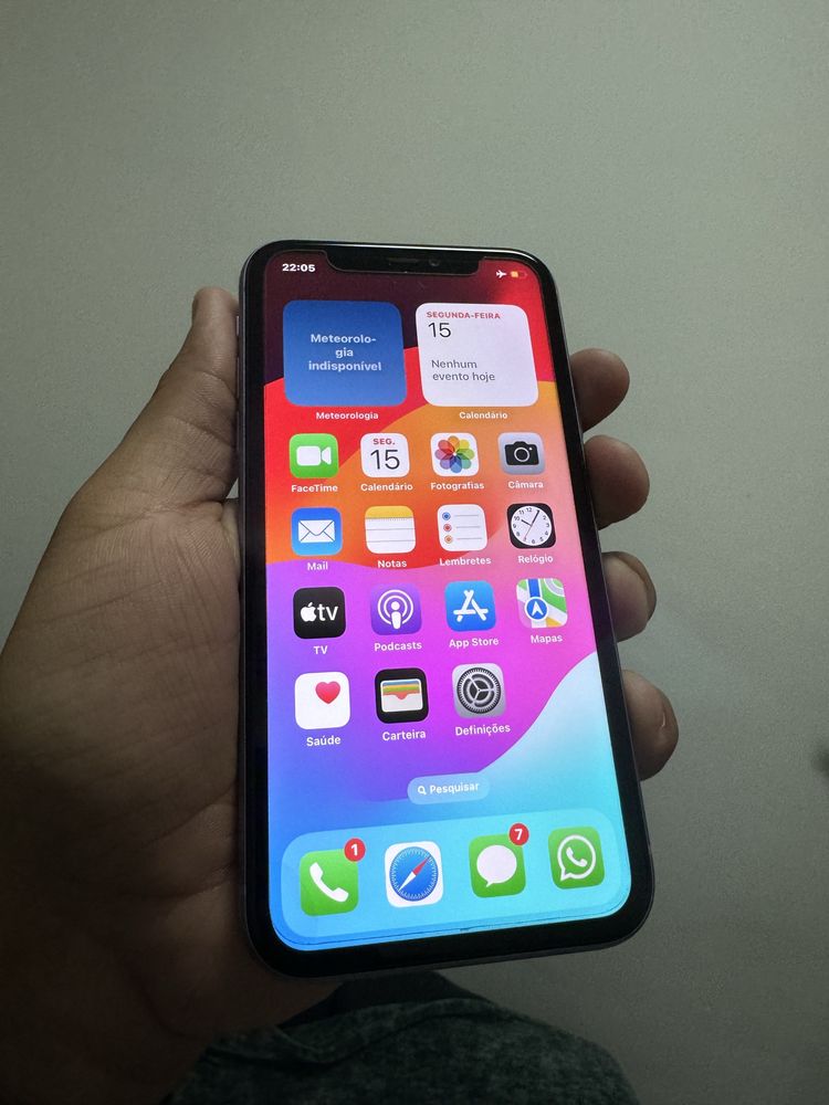 Iphone 11 64gb caixa e carregador