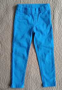 Spodnie treninginsy Cubus 104 niebieskie dla dziewczynki