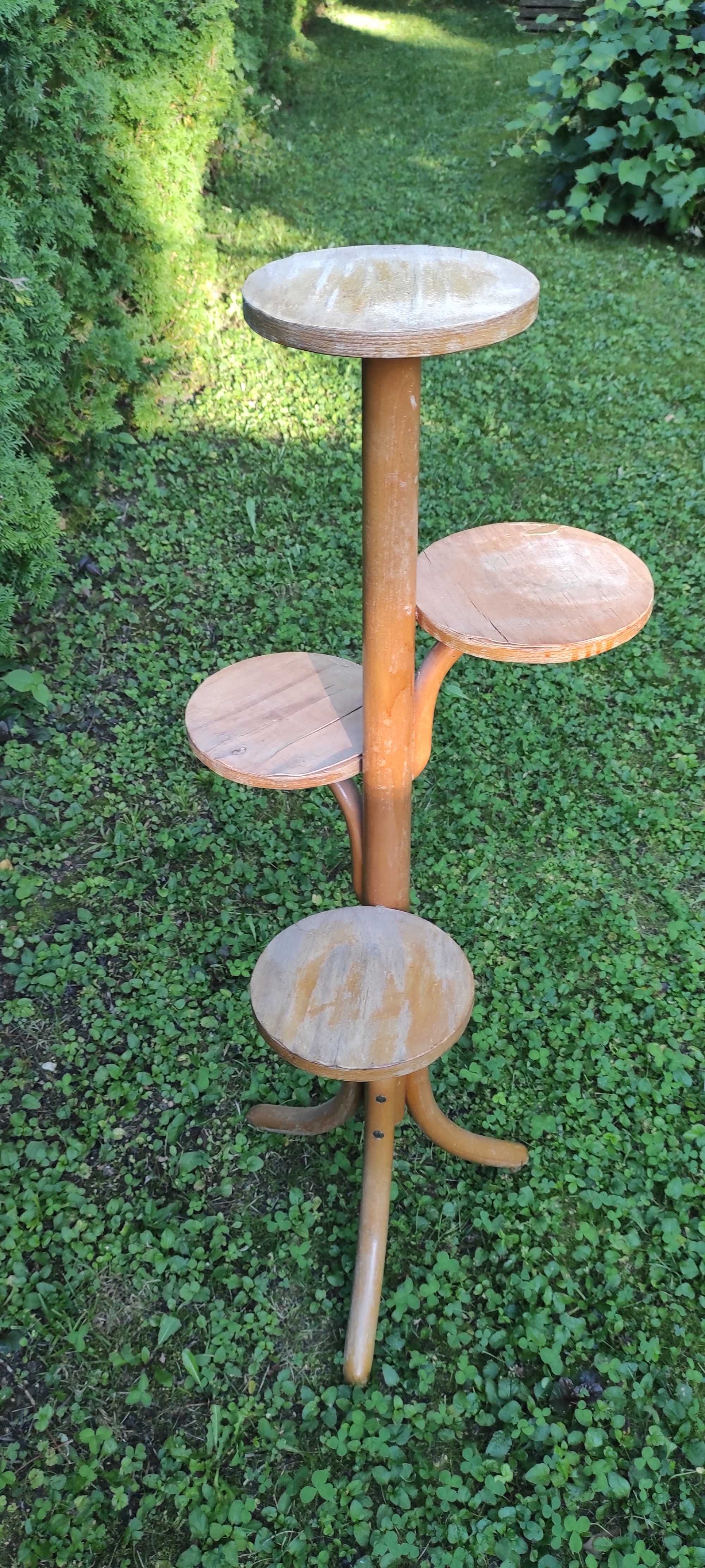 Stary kwietnik w stylu Thonet Fameg PRL design lata 50/60