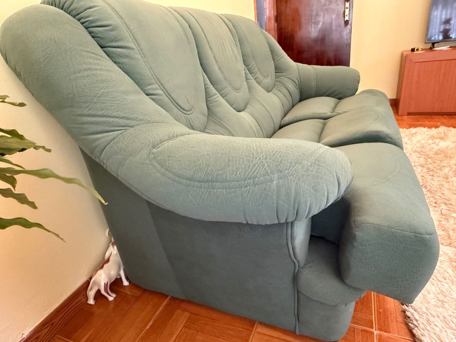 Sofás Verdes , em ótimo estado