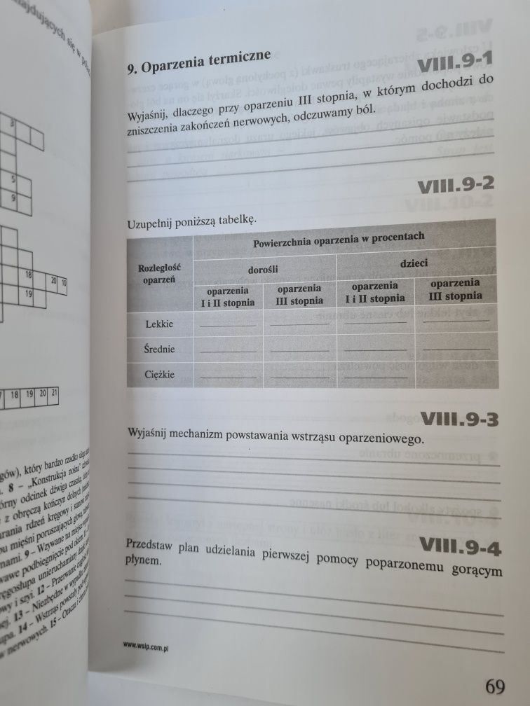 Przysposobienie obronne - Zeszyt ćwiczeń