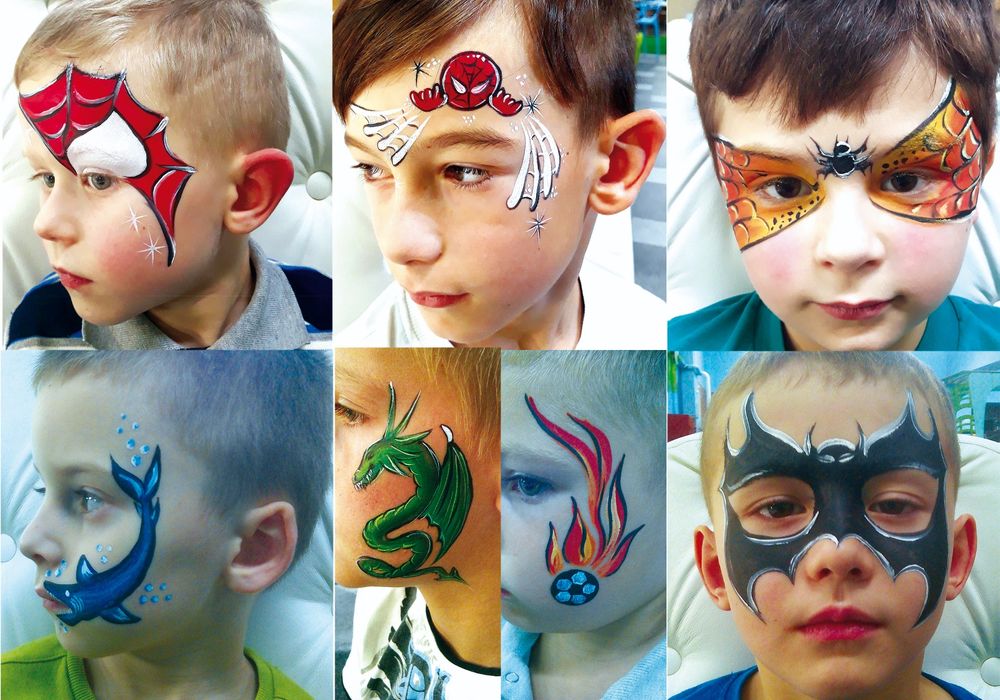 Malowanie twarzy/buziek (imprezy,  festyny, urodziny,  wesela, komunie